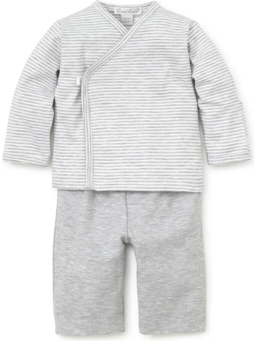 Kissy Kissy Essentials Cross Stripe Matching Set